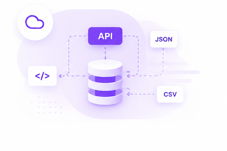 Data Delivery & Solutions illustration