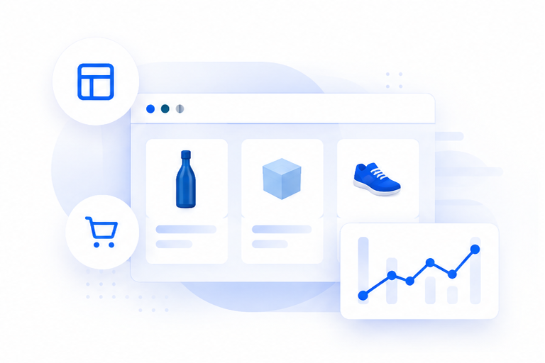 Web & E-commerce Monitoring illustration